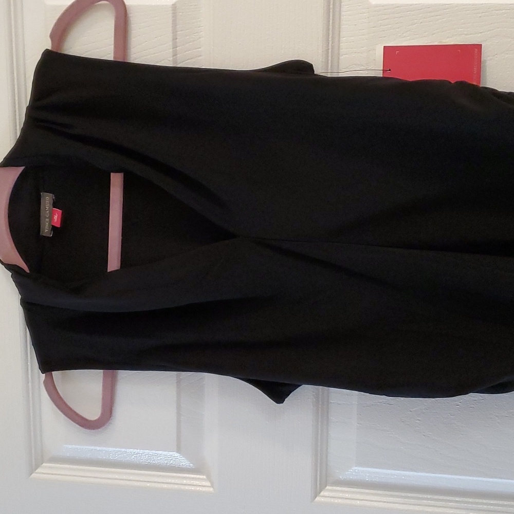 Vince Camuto black blouse